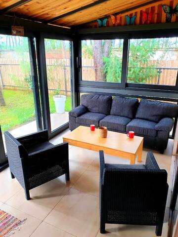 Фото номера Дом с 1 спальней Дома для отпуска House in the forest Sesil XS premium 60m to sea г. Уреки 13