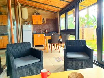 Фото номера Дом с 1 спальней Дома для отпуска House in the forest Sesil XS premium 60m to sea г. Уреки 10